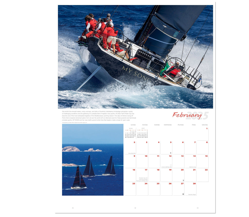 2025 Ultimate Sailing Calendar